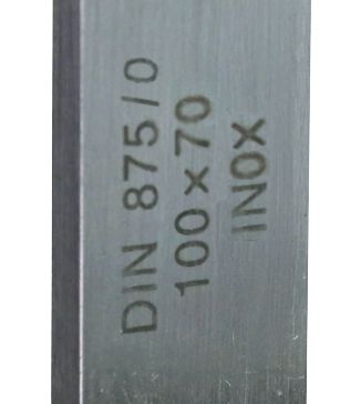 Anschlagwinkel 300 x 200 mm - DIN 875/0 | INOX