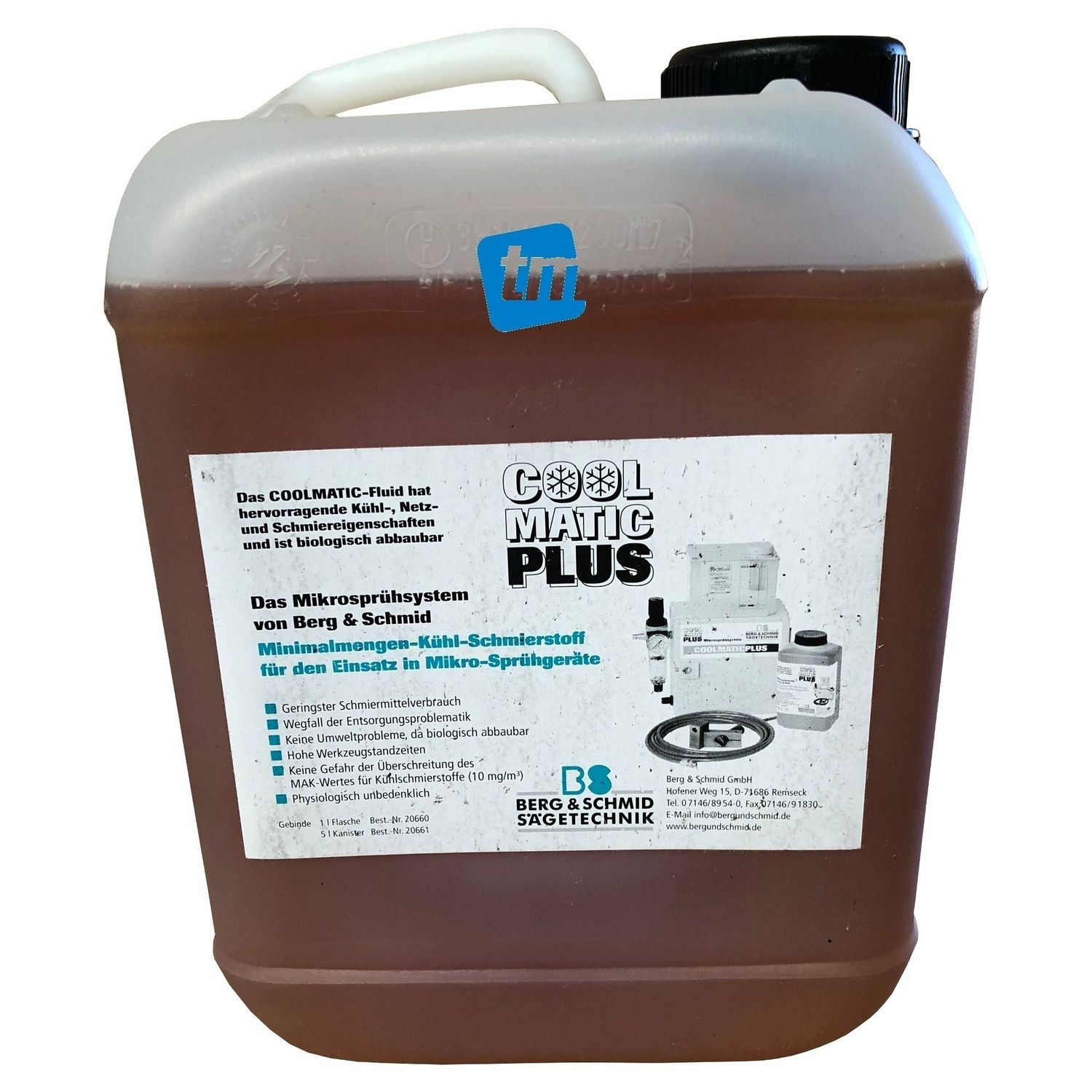 B & S COOLMATIC-Fluid - Schmiermittel / 5 Liter