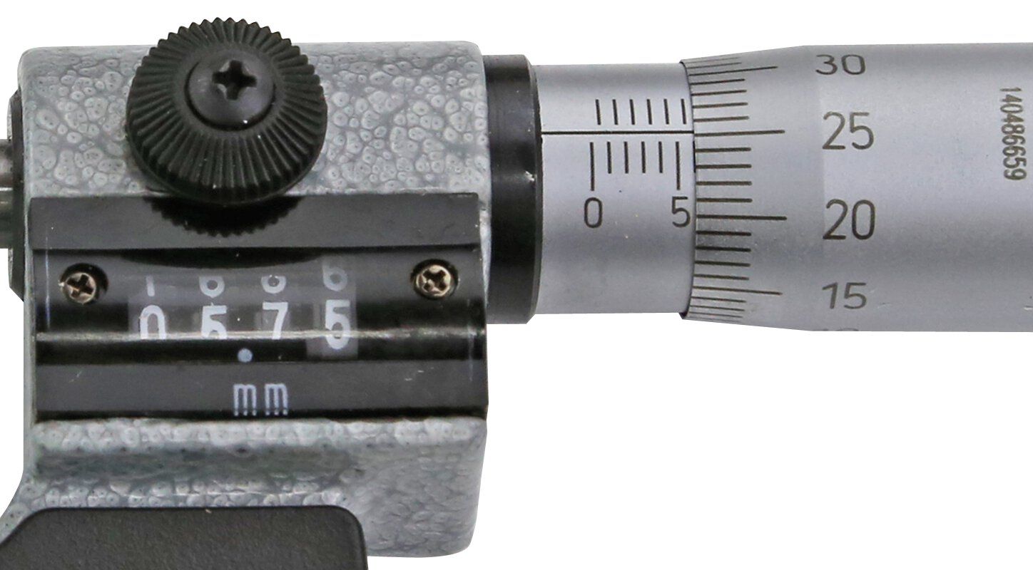 Bügelmessschraube 50-75 mm | DIN 863 mit Zählwerk