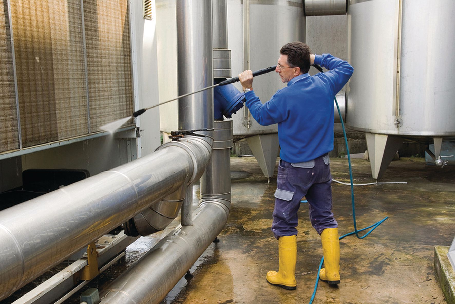 Cleancraft Kaltwasser-Hochdruckreiniger HDR-K 126-21 | 400 V
