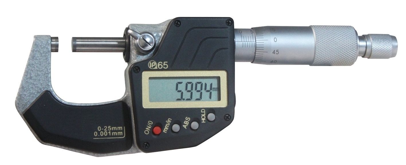 Digitale Bügelmessschraube 0-25 mm RB4 IP65