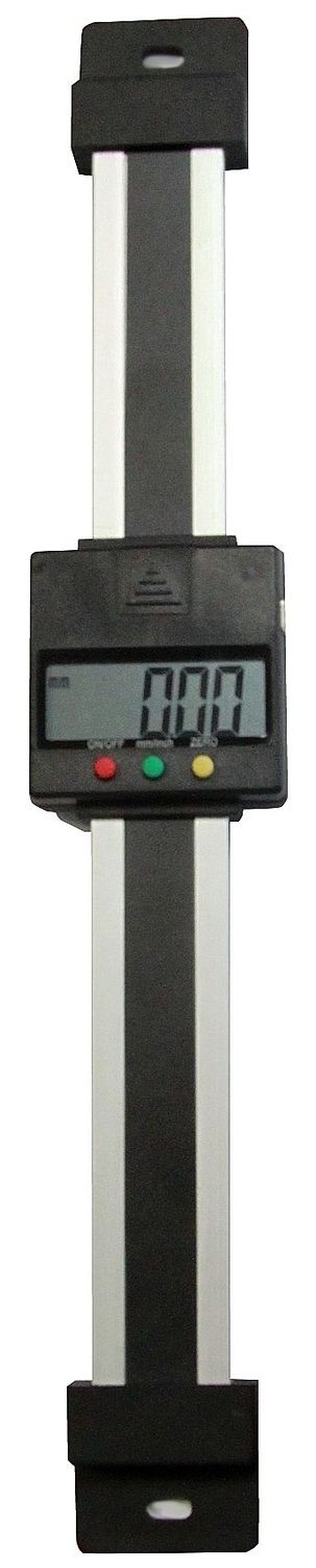 Digitaler ALU Einbau-Messschieber 0-400 mm - vertikal