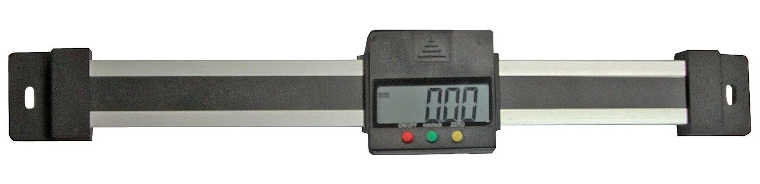 Digitaler ALU Einbau-Messschieber 0-500 mm - horizontal