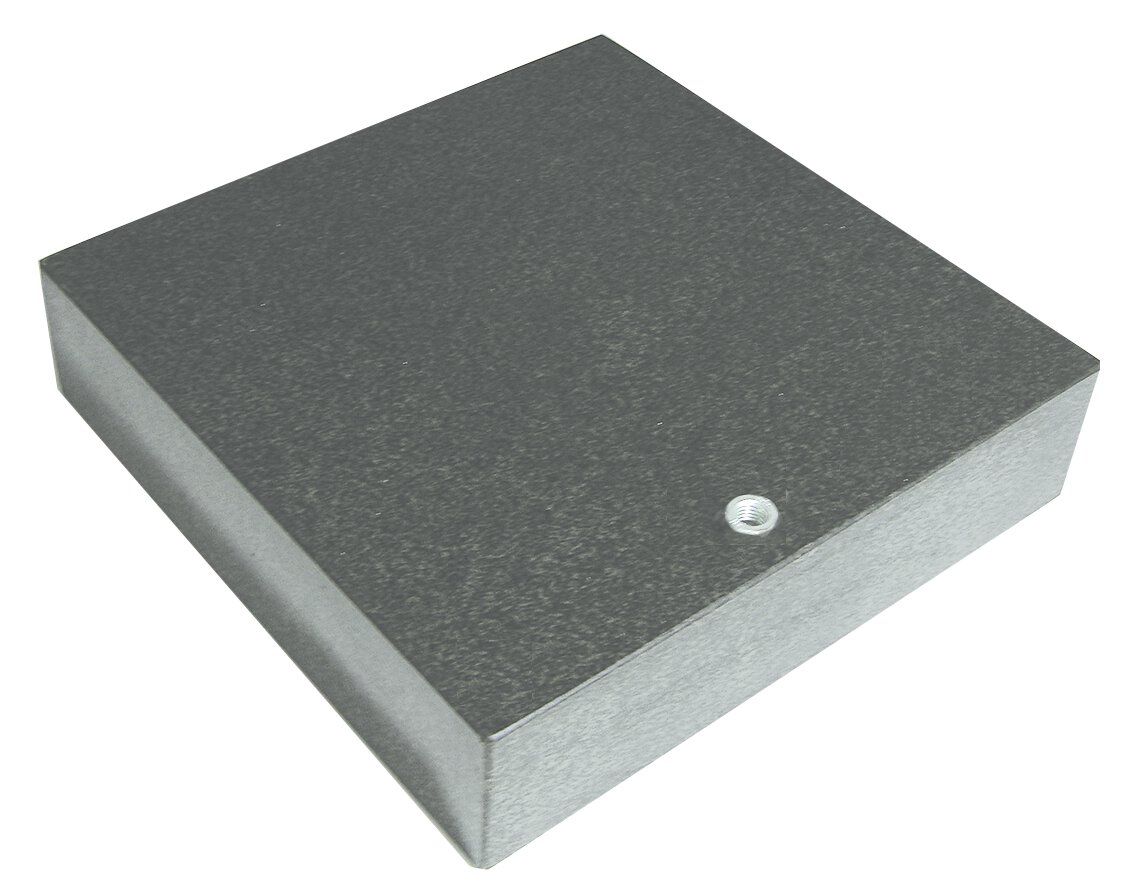 Granit Messplatte & Kontrollplatte 200 x 150 x 50 mm | DIN 876/0 mit Gewinde M8