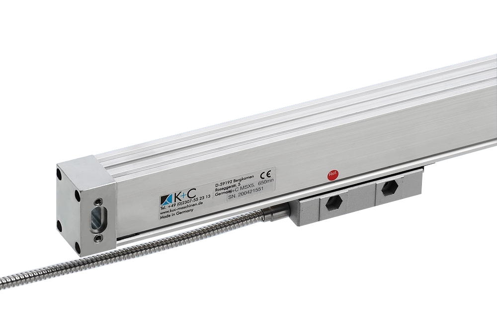 K+C Magnetmaßstab MSX 500 mm - 5 µm | Verfahrweg 510 mm