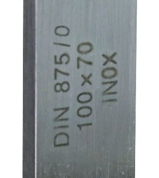 Kontrollwinkel 50 x 40 mm - DIN 875/0 | INOX
