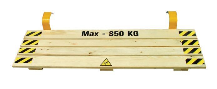 Metallkraft Trittauflage aus Holz für HSBM 2660-0,8
