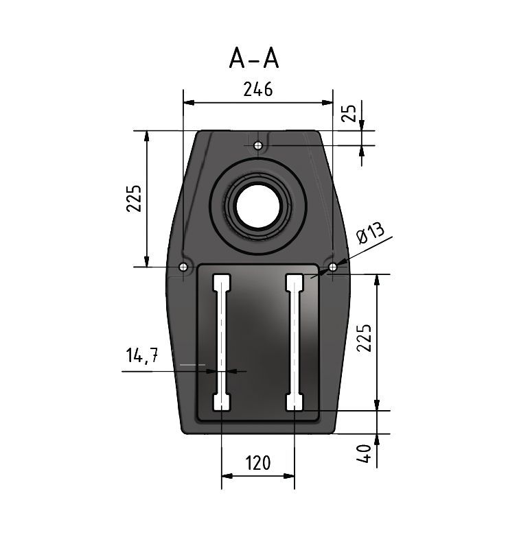OPTIMUM Säulenbohrmaschine DP 26 F - 230 V | SET mit Schraubstock