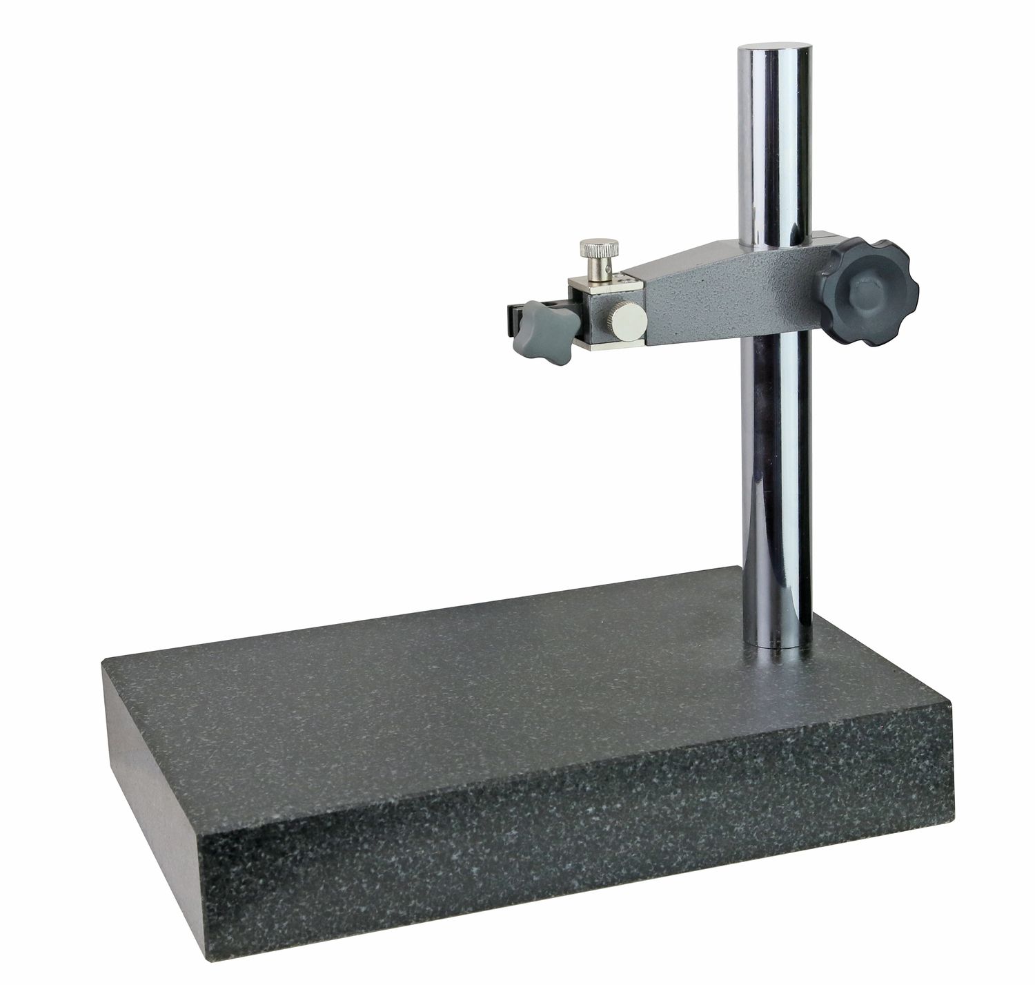 Präzisions-Messtisch 150 x 100 mm mit Messuhrsäule u. Granitplatte